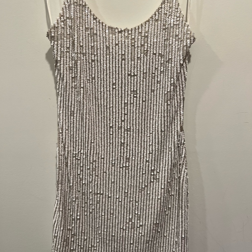 Alice and Olivia sequin mini dress - Picture 5 of 11